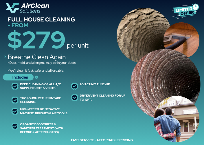 Promo Full House Cleaning