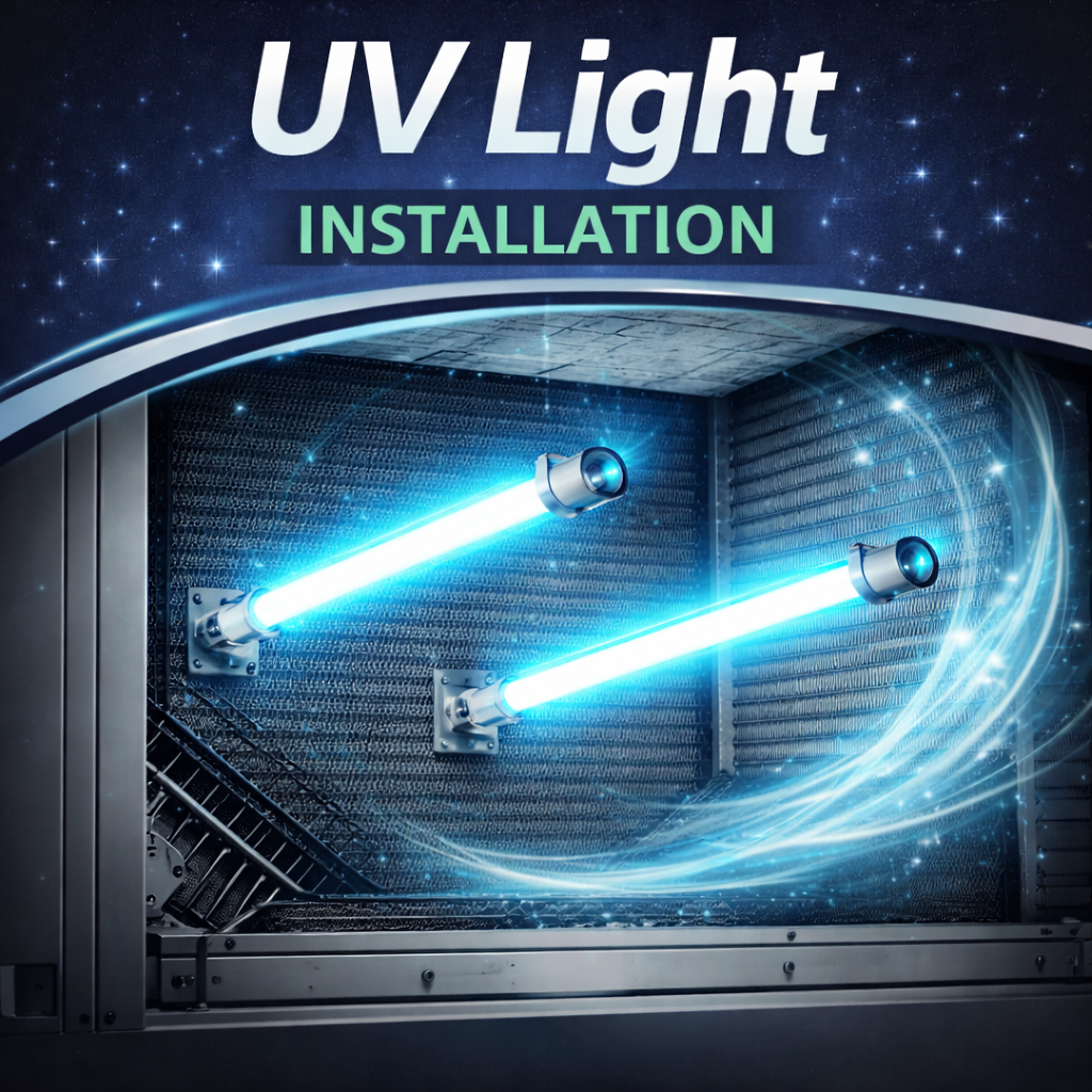 UV Light Installation