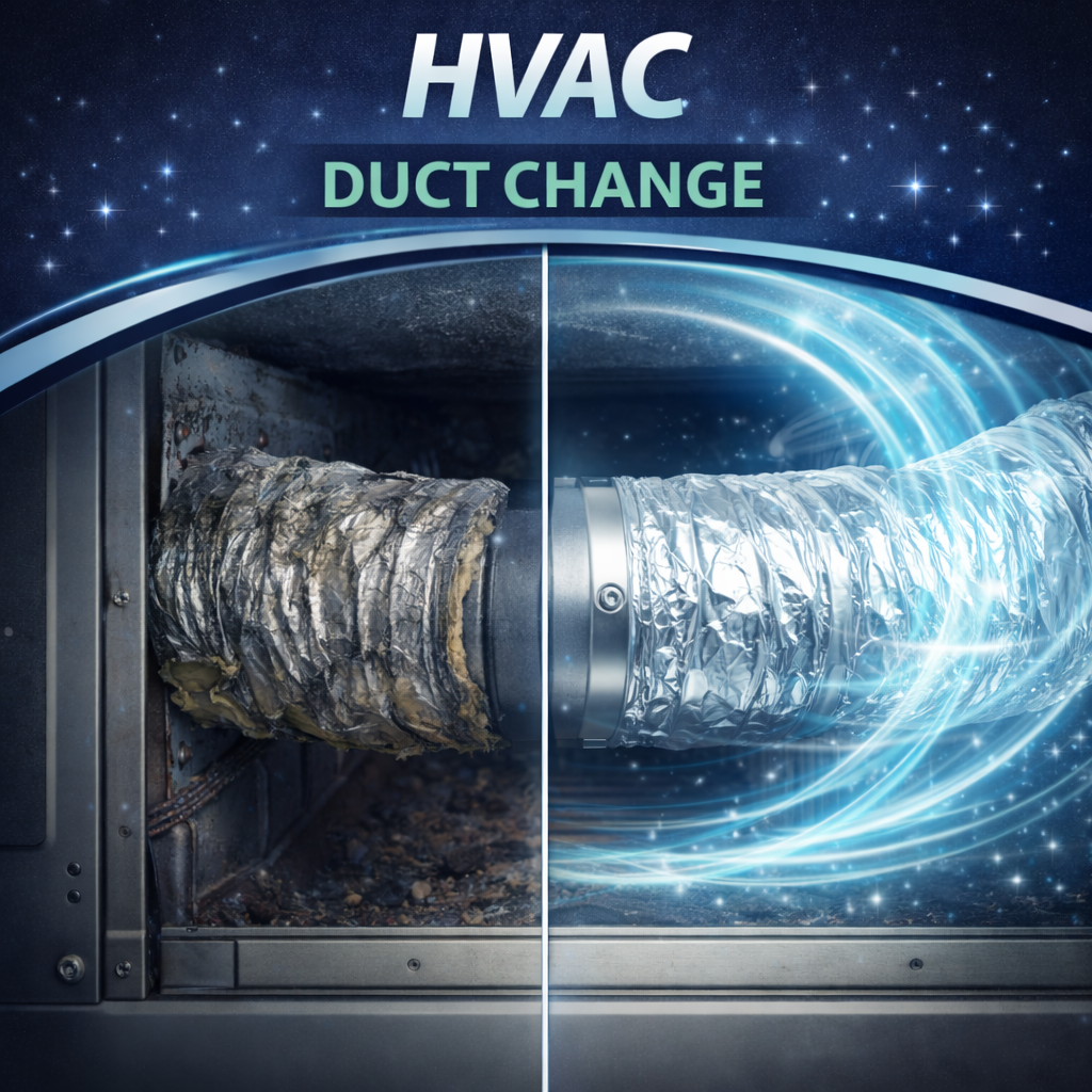 HVAC Duct Change